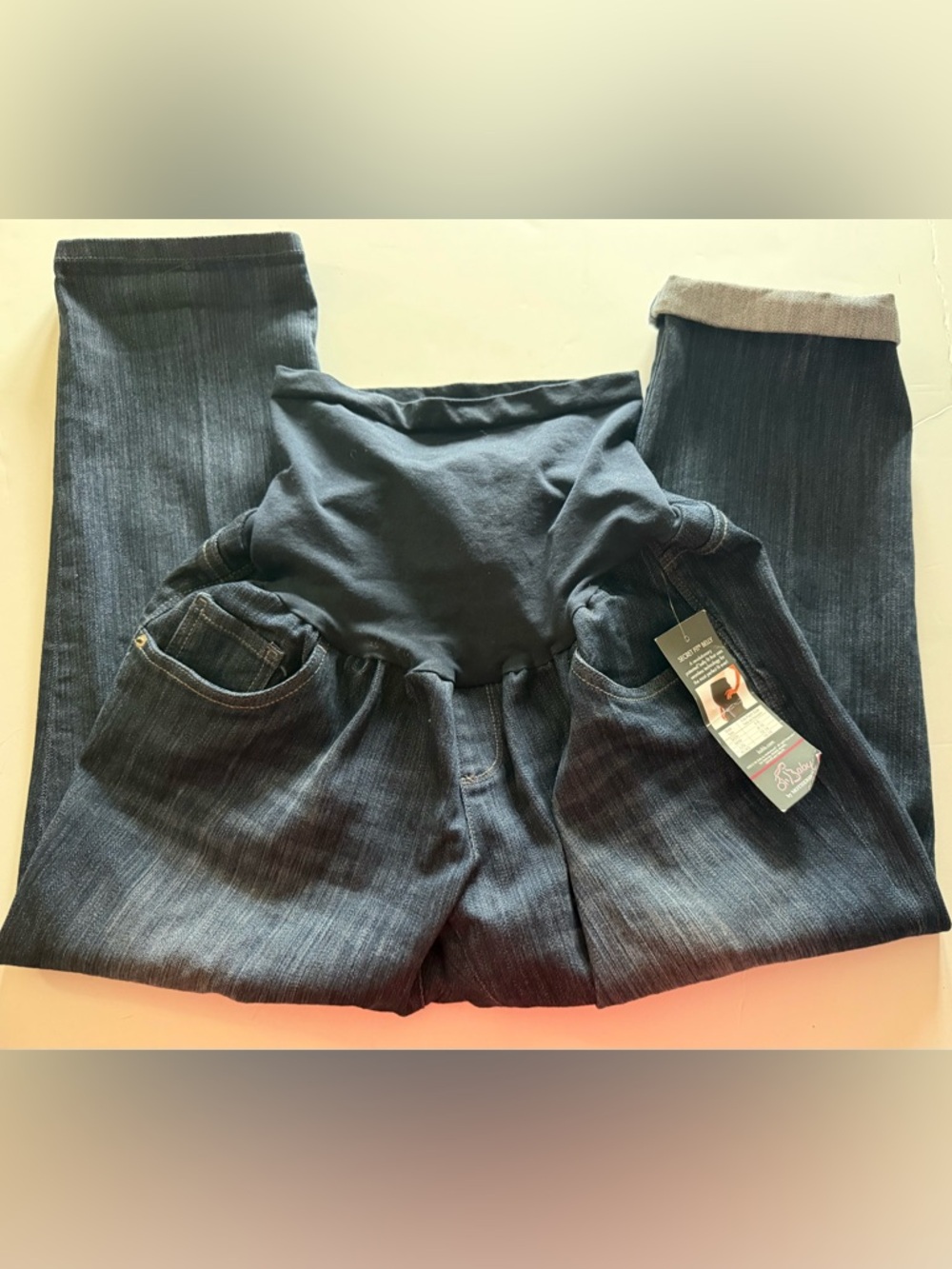 New oh baby by motherhood xl cropped maternity jeans
